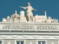 Il palazzo Generali in piazza Unità a Trieste