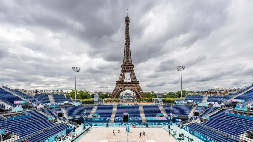 Un'immagine simbolo dei giochi di Parigi