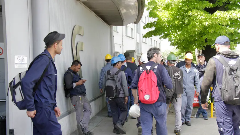 Bonaventura Monfalcone-09.05.2018 Incidente mortale-Fincantieri-Monfalcone-foto di Katia Bonaventura