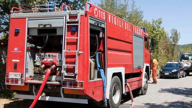 Silvano Trieste 16/08/2013 Incendio tra Gabrovizza e Sgonico