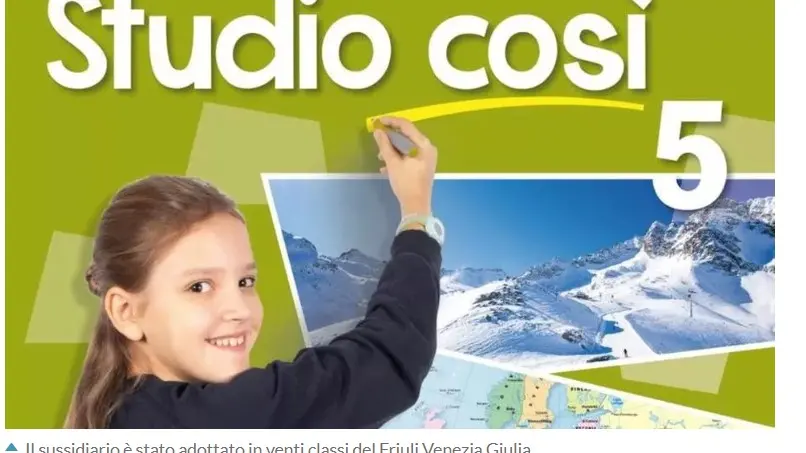 Il sussidiario è stato adottato in venti classi di scuole primarie in Friuli Venezia Giulia