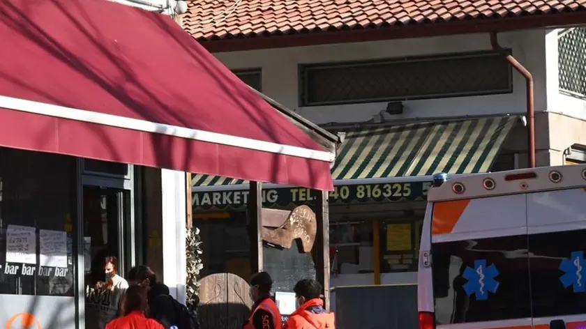 Foto BRUNI 15.12.2020 Osteria del Borgo: rissa con pestaggio del barista