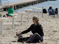 La spiaggia della Git a Grado