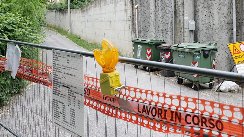 Lasorte Trieste 08/05/18 - Via Sottomonte, Lavori, Strada Chiusa