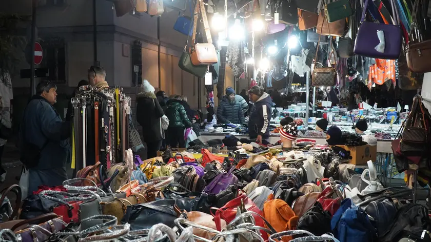 La Fiera di Sant'Andrea a Gorizia apre tra la folla. Fotoservizio di Pierluigi Bumbaca