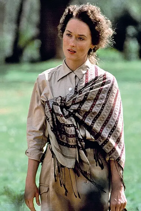 Meryl Streep in "La mia Africa"