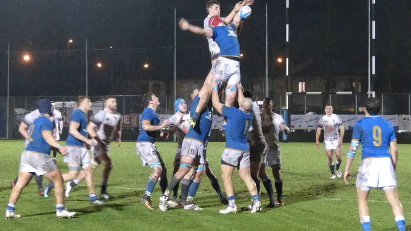 Bumbaca Gorizia 02.02.2018 Rugby Italia vs Inghilterra under 20 6 nazioni© Fotografia di Pierluigi Bumbaca