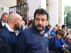 Lasorte Trieste 07/10/19 - Questura, Visita Salvini