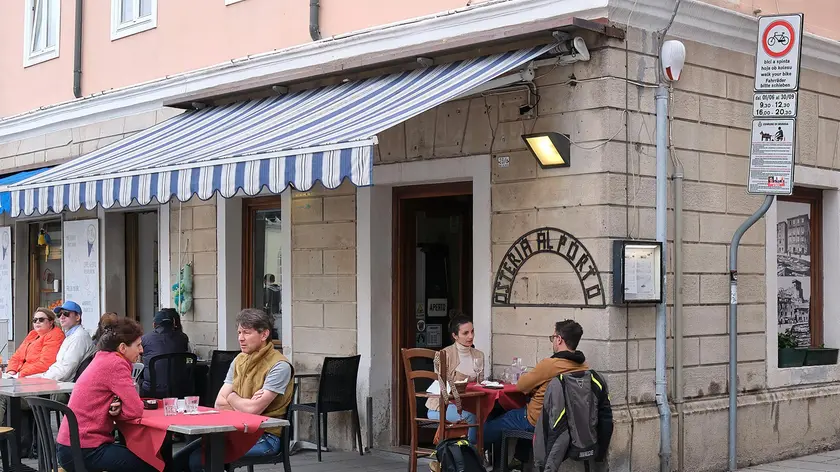 La Trattoria al Porto, operativa dal 1942 Foto Silvano