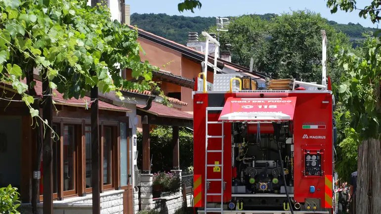 Lasorte Trieste 10/07/20 - Campanelle, Fiammata per Fuga di Gas da Bombola