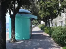 Il lungomare di Barcola deserto