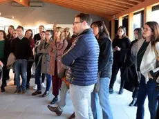 Foto BRUNI 01.11.2017 S.Giuisto: turisti-- museo Alinari