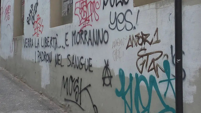Lasorte Trieste 19/03/15 - Via Corti, Scritte Writers