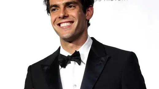 Ac Milan player Ricardo Kaka attends the Amfar's Milan Fashion Week Gala, the Foundation fifth annual benefit held in conjunction with Milan Fashion Week, at La Permanente, Milan, 21 September 2013. ANSA / MATTEO BAZZI