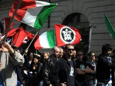 Un corteo di Casapound