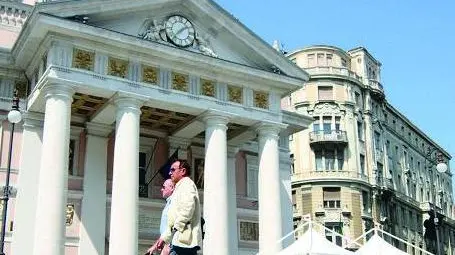 La sede della Camera di commercio in piazza della Borsa