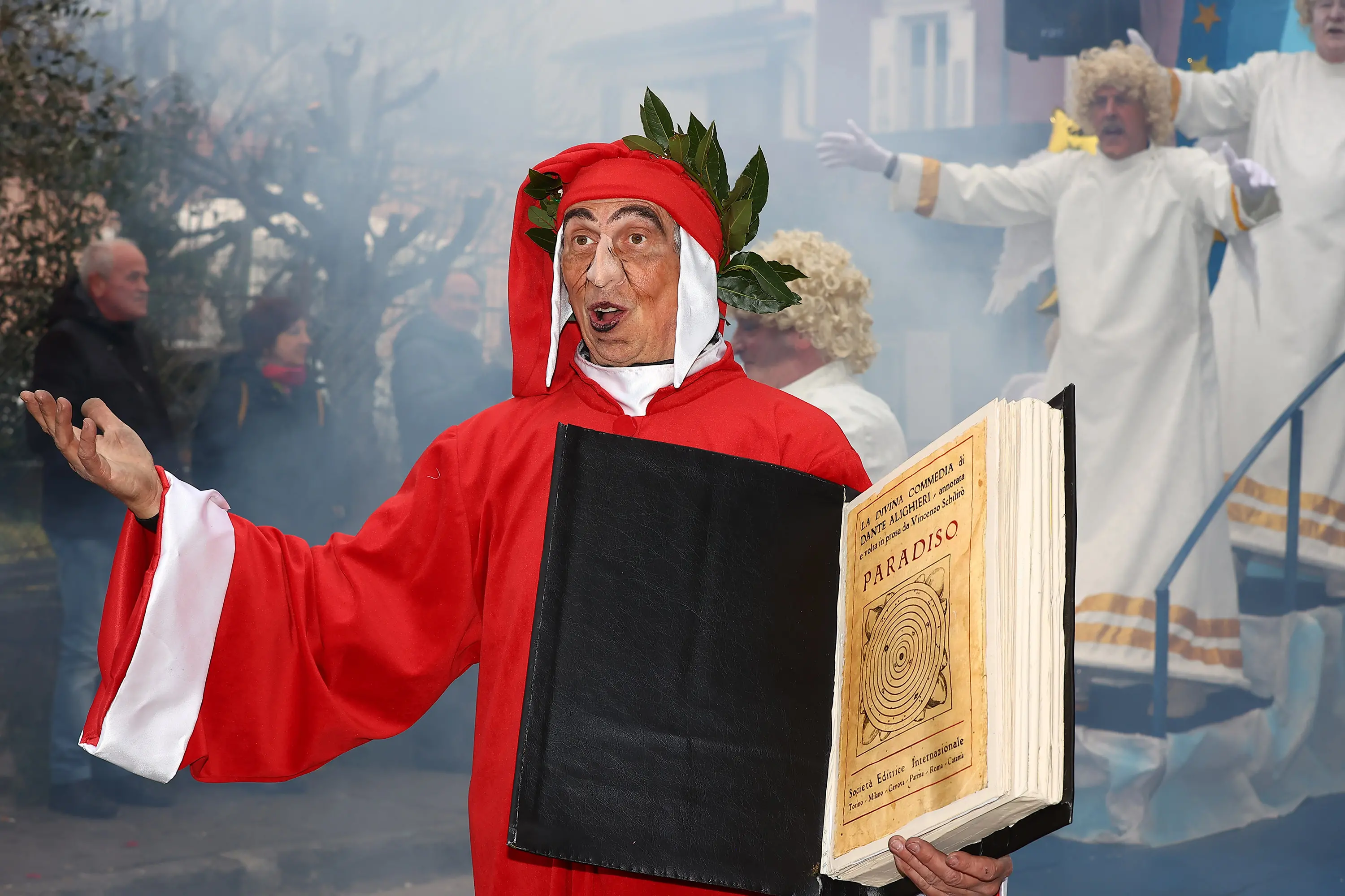 Lasorte Trieste 19/02/23 - Muggia, Carnevale, Mandrioi, Commedia...Divina