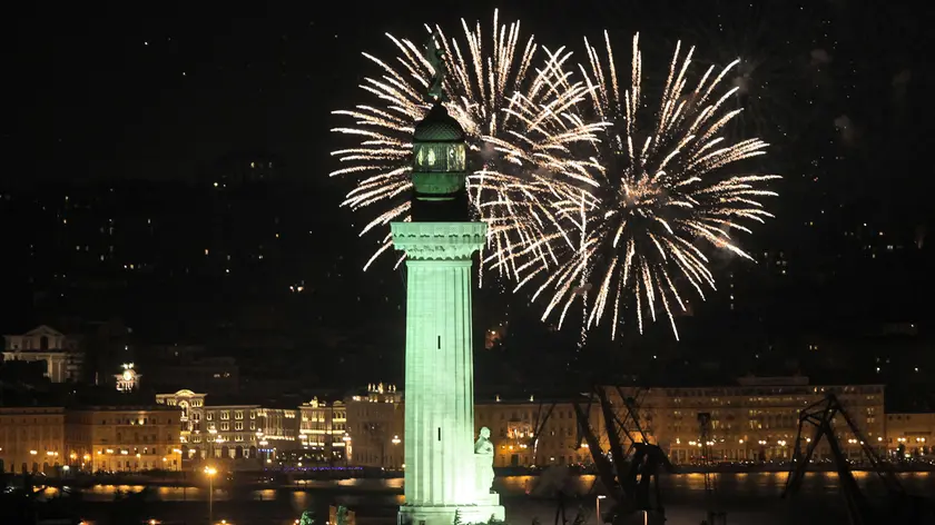 Fuochi d'artificio a Trieste