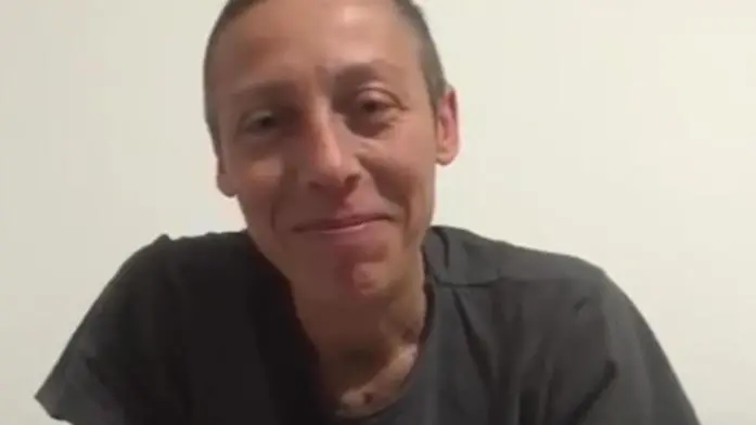 Frame dal video in cui la tennista Francesca Schiavone ha annunciato via social la sua malattia, 13 dicembre 2019. ANSA / PROFILO FACEBOOK FRANCESCA SCHIAVONE +++ATTENZIONE LA FOTO NON PUO' ESSERE PUBBLICATA O RIPRODOTTA SENZA L'AUTORIZZAZIONE DELLA FONTE DI ORIGINE CUI SI RINVIA+++