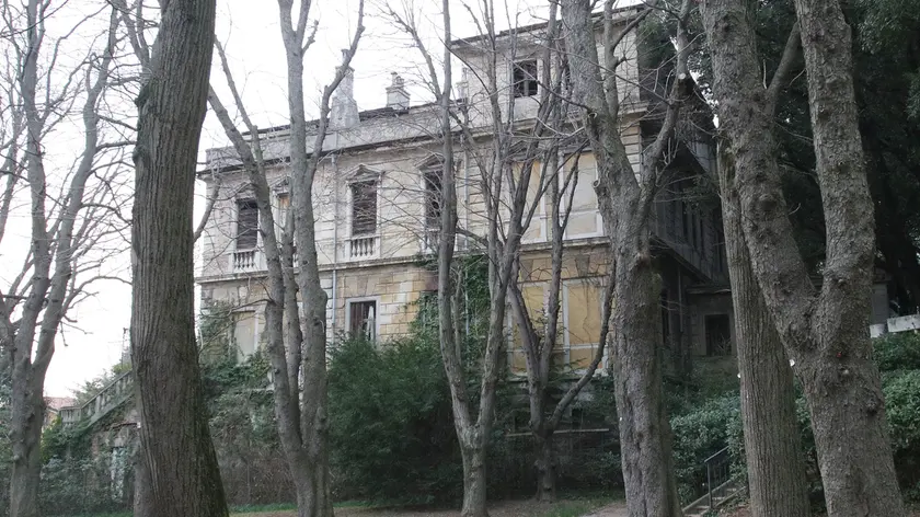 La villa Cosulich immortalata da Andrea Lasorte