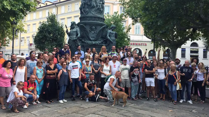 Silvano Trieste 2019-07-29 Mobilitazione contro il regolamento anti-movida del Comune
