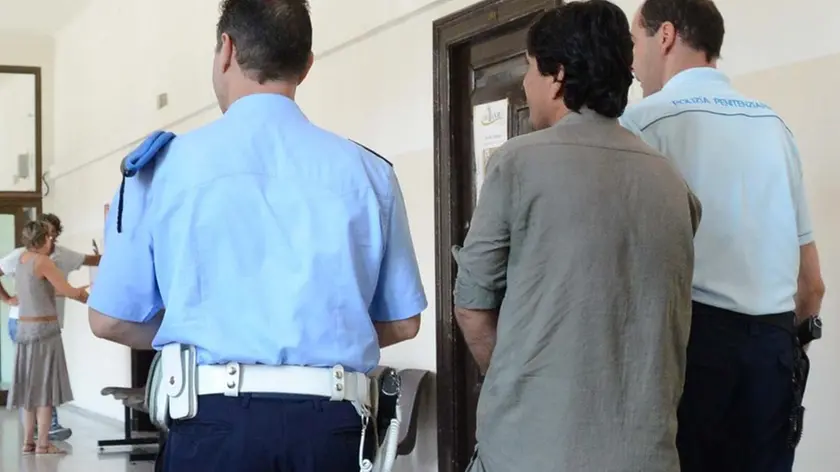 Foto Bruni 23.07.2015 Tribunale: l'afghano arrestato per molestie nella pineta di Barcola