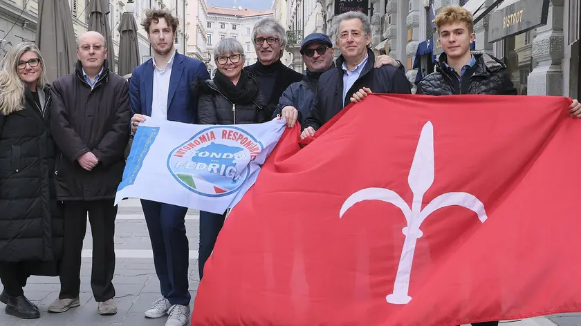 La presentazione dei candidati di Autonomia responsabile a Trieste