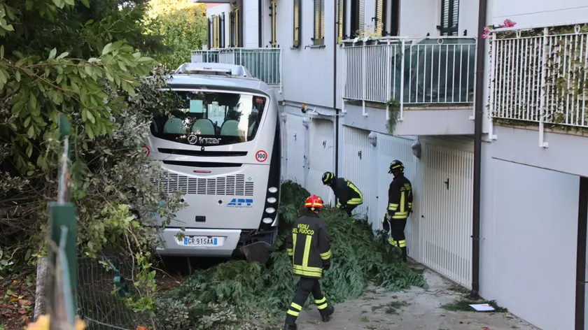 L'incidente tra Lucinico e Gorizia (Bumbaca)