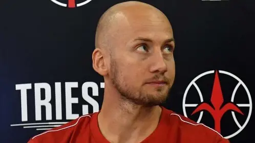 Foto BRUNI 20.08.2018 PallacanestroAlma Trieste:primo giorno di raduno--Peric