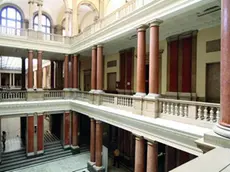 L'interno del Tribunale di Trieste