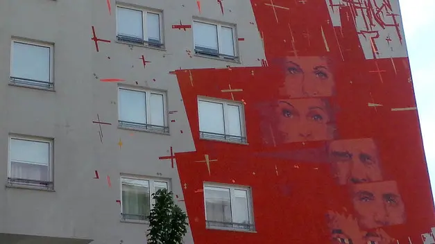Lasorte Trieste 17/06/15 - Via Cumano, Case ATER, Murales