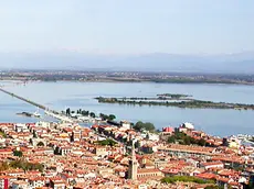 GRADO - panorama - sullo sfondo Belvedere