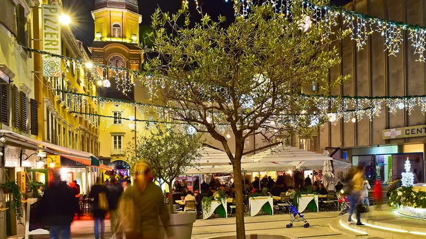 Il centro di Fiume