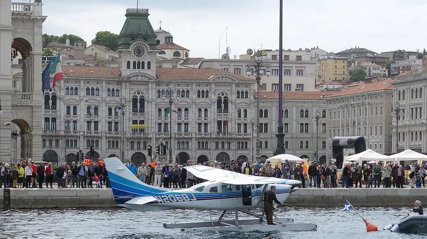 Lasorte Trieste 17/04/16 - Molo Audace, Partenza Idrovolante e Annullo Filatelico