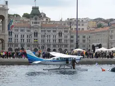 Lasorte Trieste 17/04/16 - Molo Audace, Partenza Idrovolante e Annullo Filatelico