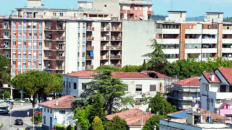 Una veduta sul centro di Monfalcone, che attende il nuovo Piano regolatore comunale Foto Katia Bonaventura