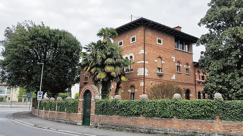 La villa al civico 18 di via Cosulich: dovrebbe essere la prima progettata nel 1921. Foto di Katia Bonaventura