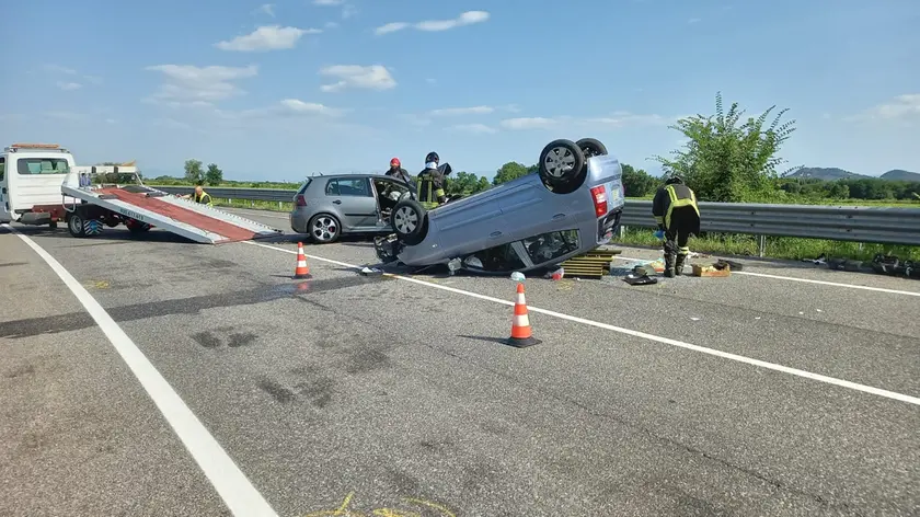 L'incidente a Mariano (Foto di Matteo Femia)