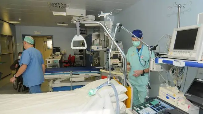Bumbaca Gorizia 05.03.2012 Ospedale, Recovery Room - Fotografia di Pierluigi Bumbaca
