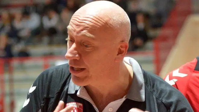 Foto Bruni 19.10.13 Pallamano:Trieste/pall.Veneta-coach Oveglia