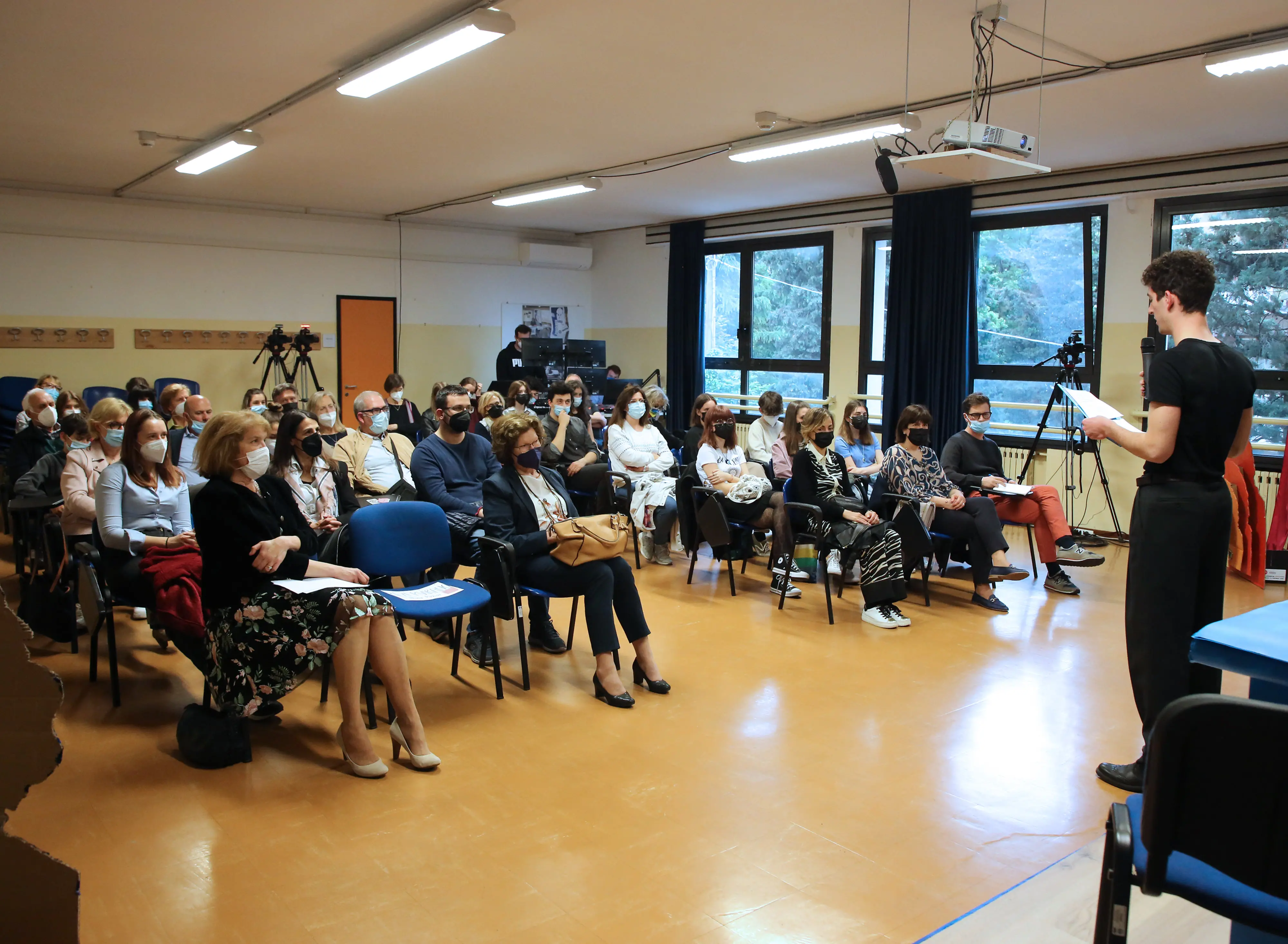 La Notte dei Classici al Prešeren. Foto Lasorte