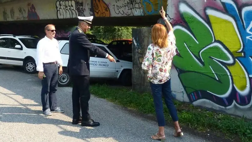 Bumbaca Gorizia 01_08_2018 Viadotto sopralluogo bellan e Muzzati © Fotografia di Pierluigi Bumbaca