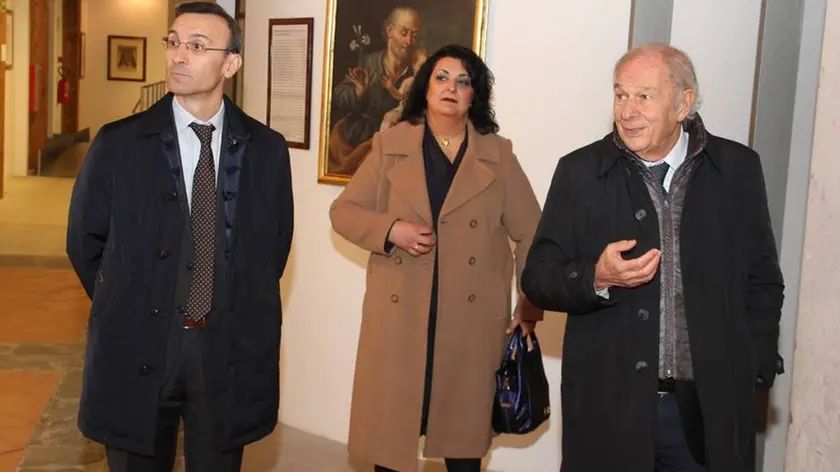 Bumbaca Gorizia 02_02_2016 Console e ambasciatore sloveno Santa Chiara © Fotografia di Pierluigi Bumbaca