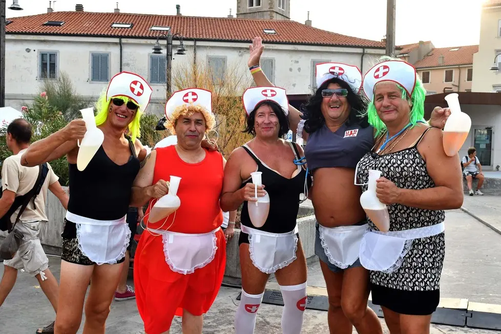 Foto BRUNI 11.08.2018 Muggia: la carneval Run