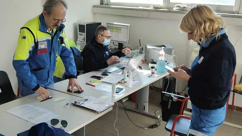 Il centro operativo della Polizia locale