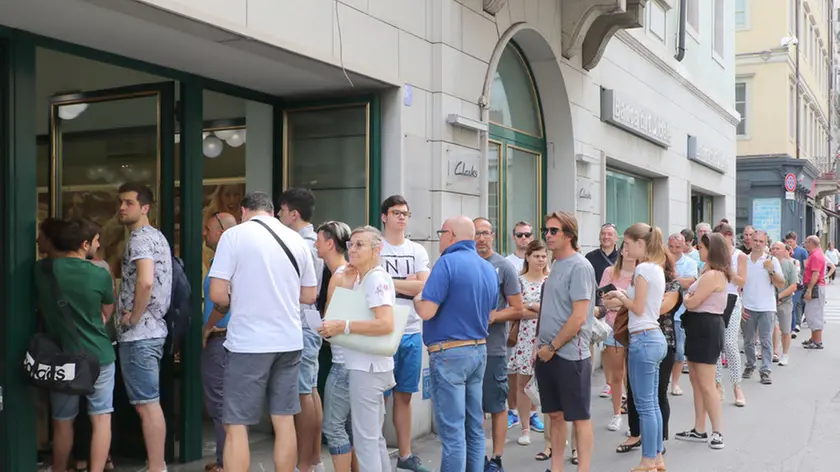 Lasorte Trieste 14/06/17 - Fila per Biglietti Alma - Virtus Bologna