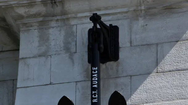 Lasorte Trieste 17/04/14 - Faro della Vittoria, Lavori Manutenzione Ancora Audace e Catena
