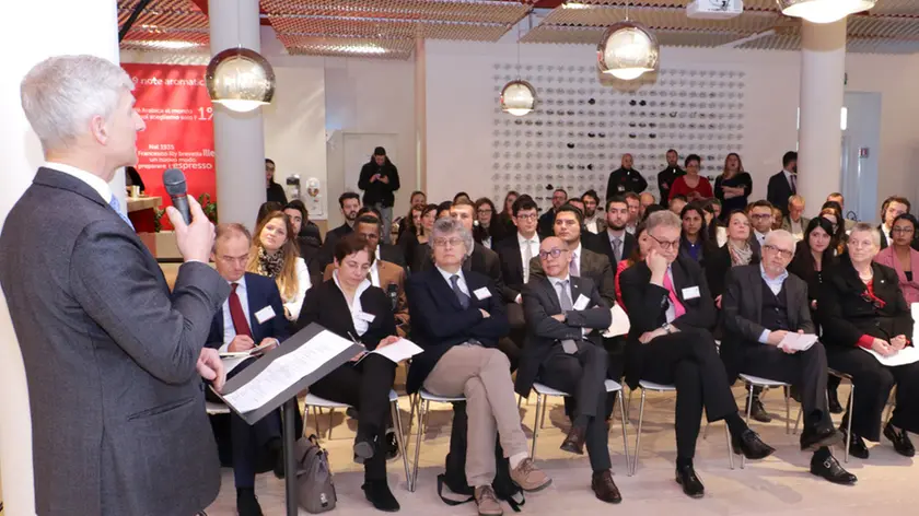 Lasorte Trieste 12/01/18 - Via Flavia, Stabilimento Illycaffè, Inaugurazione Anno Accademia Scienze del Caffè, Andrea Illy