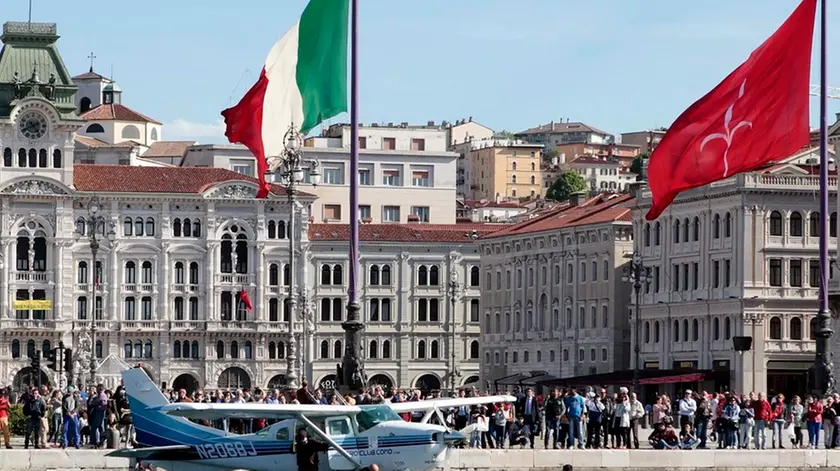 Silvano Trieste 16/04/2016 Rievocazione volo Idrovolante Torino Trieste