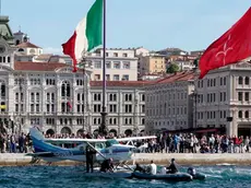 Silvano Trieste 16/04/2016 Rievocazione volo Idrovolante Torino Trieste